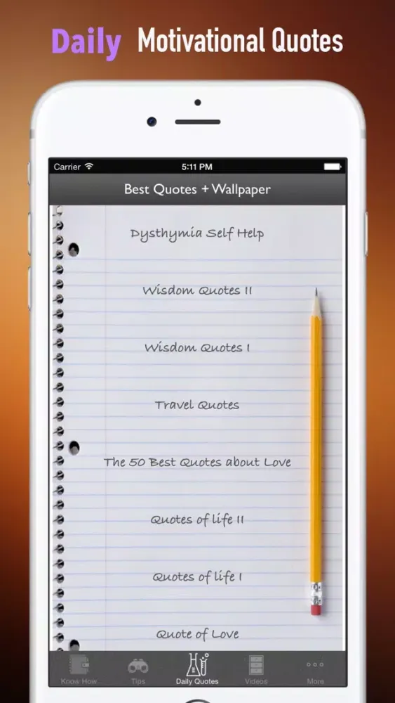 Dysthymia Self Help: Guide Tutorial with Daily Support Screenshots