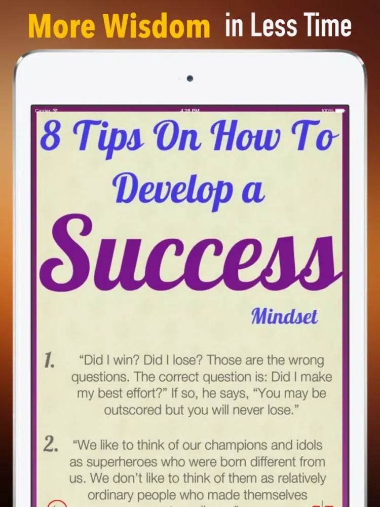 Mindset: The New Psychology of Success iPad  Screenshots