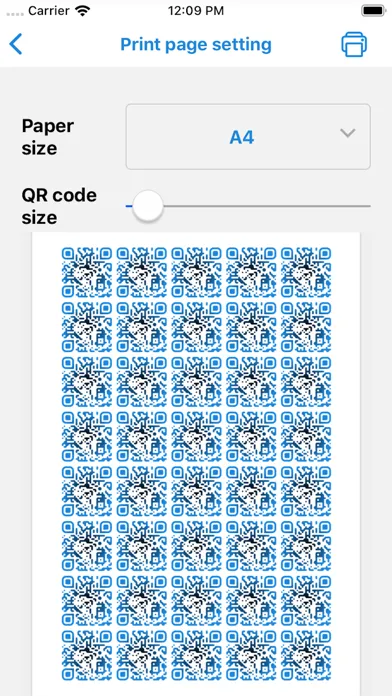 Capturas de tela do QR Cloud