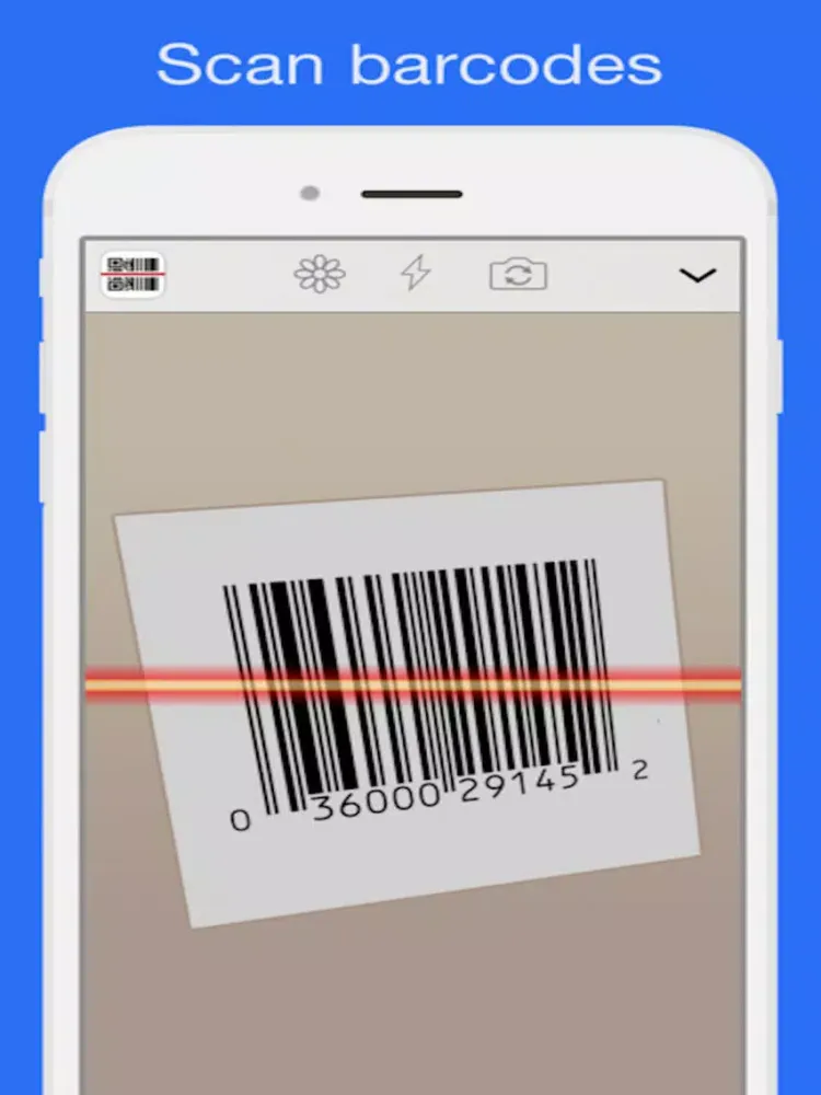 ภาพหน้าจอของ QR Code Reader for iPhone & iPad iPad 