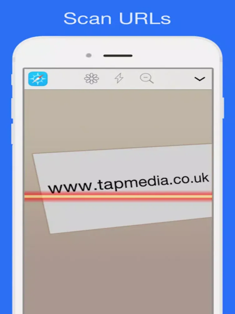 ภาพหน้าจอของ QR Code Reader for iPhone & iPad iPad 