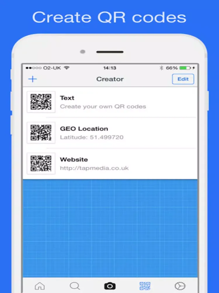 ภาพหน้าจอของ QR Code Reader for iPhone & iPad iPad 