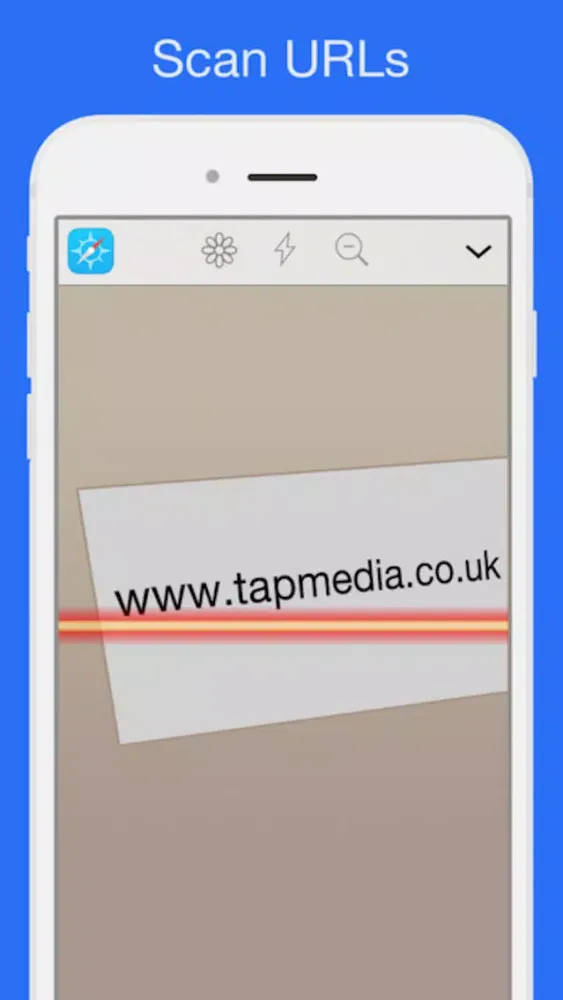 ภาพหน้าจอของ QR Code Reader for iPhone & iPad