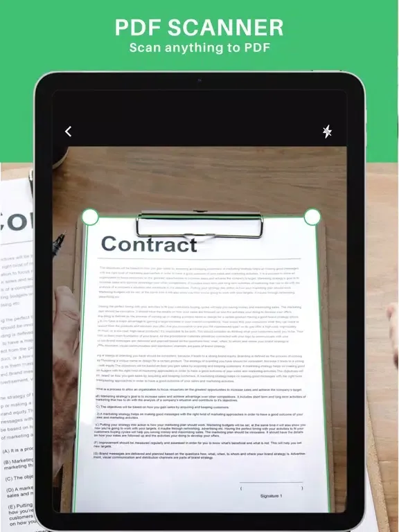 Скриншоты QR Scanner - PDF Scanner, OCR iPad 