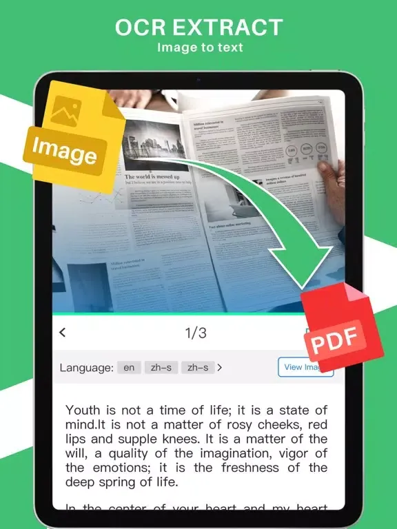 Скриншоты QR Scanner - PDF Scanner, OCR iPad 