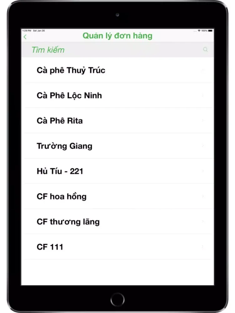 Deliset For Vendor iPad 应用截图