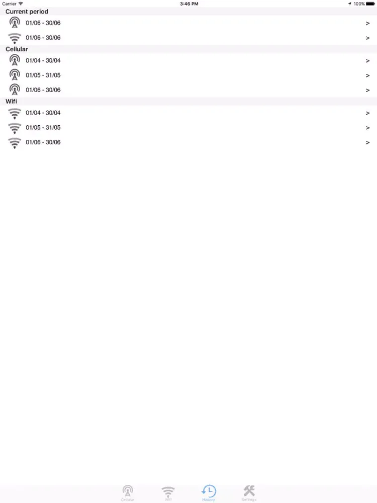 Capturas de pantalla de Data Tracking - Monitor data in Real Time iPad 