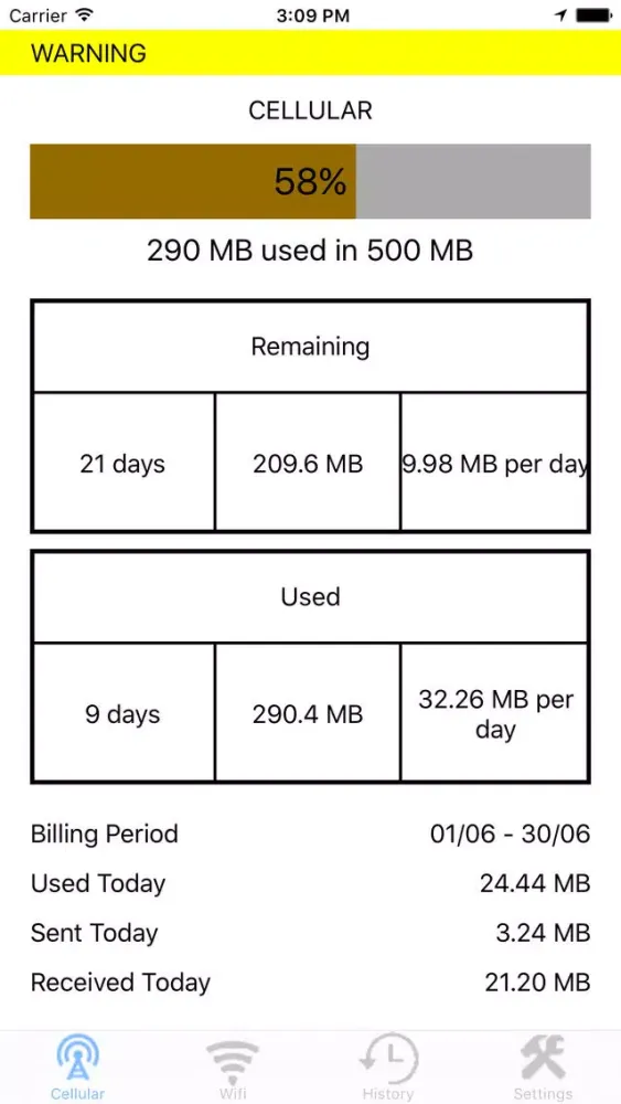 Capturas de pantalla de Data Tracking - Monitor data in Real Time