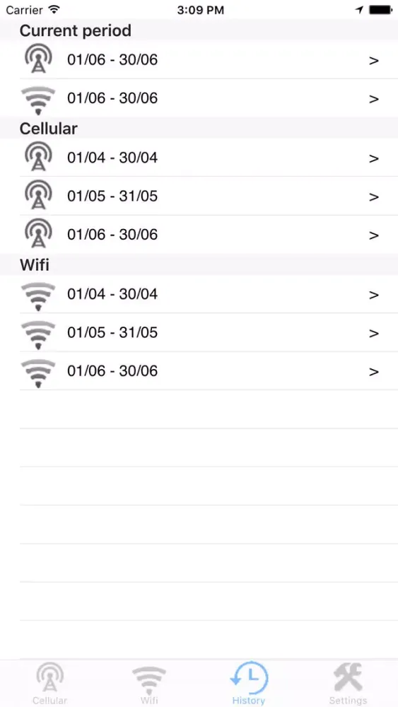 Capturas de pantalla de Data Tracking - Monitor data in Real Time
