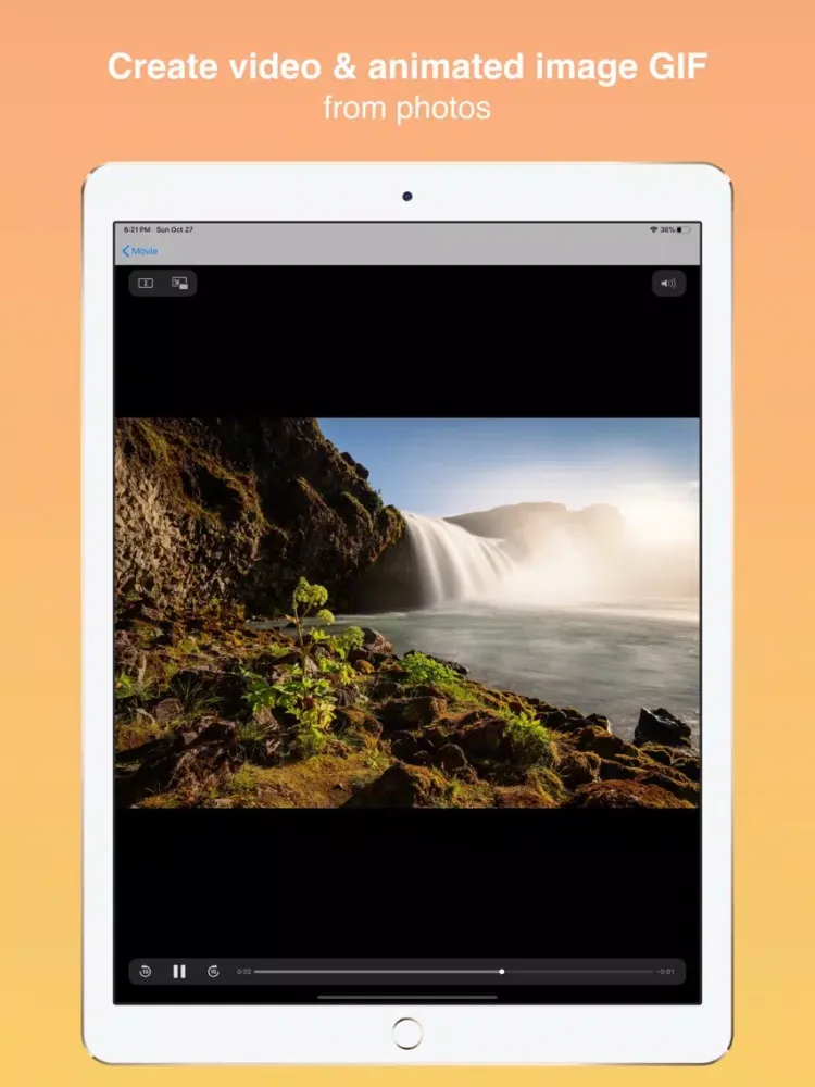 Capturas de pantalla de Pictovid - Video & GIF Creator iPad 