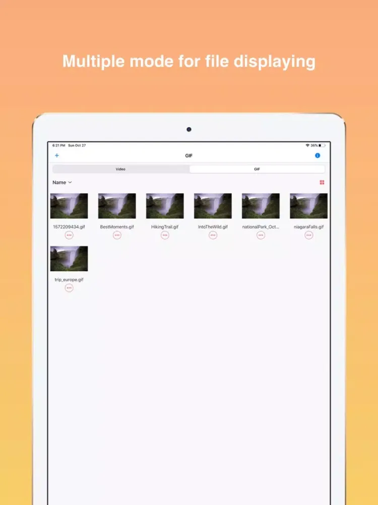 Capturas de pantalla de Pictovid - Video & GIF Creator iPad 
