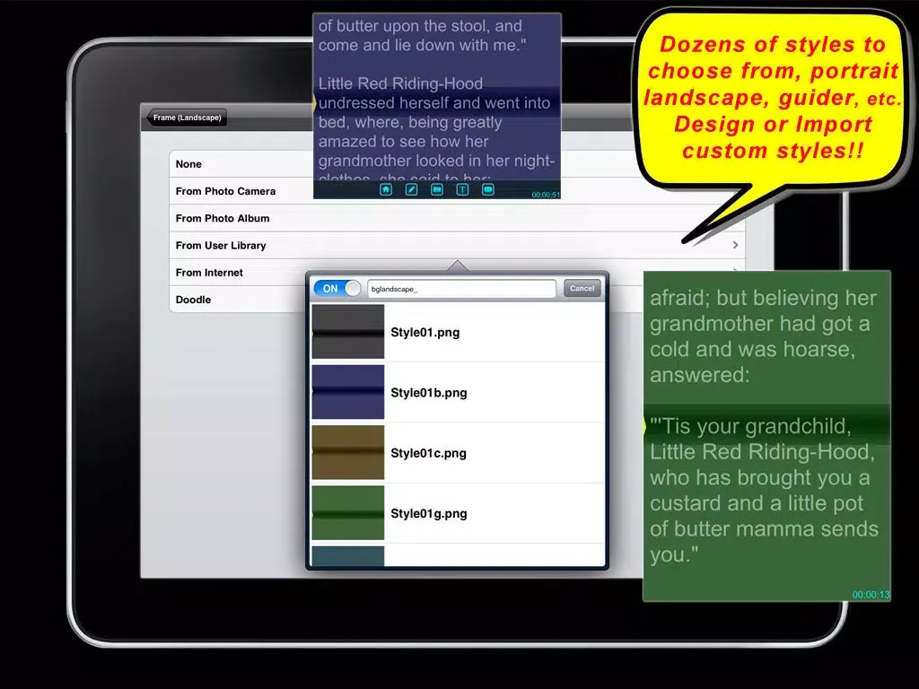 صور Quick Teleprompter iPad 