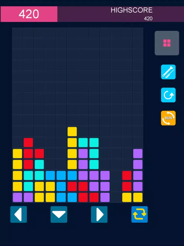 Quadris Brick Breaker Hero - Scrabble Tris Blitz iPad  स्क्रीनशॉट