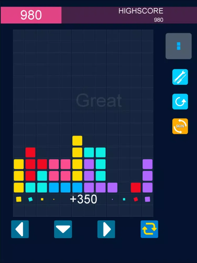 Quadris Brick Breaker Hero - Scrabble Tris Blitz iPad  स्क्रीनशॉट