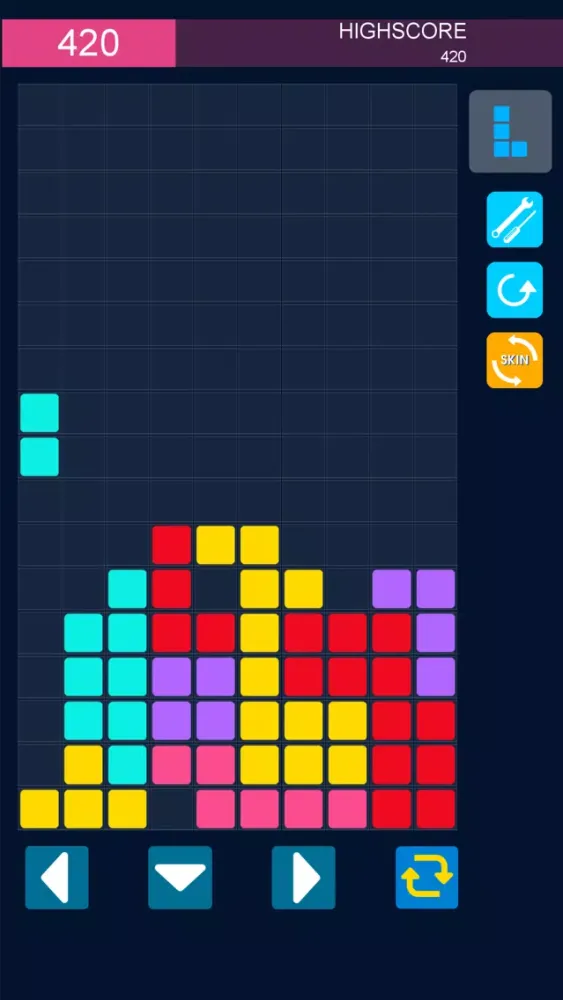 Quadris Brick Breaker Hero - Scrabble Tris Blitz स्क्रीनशॉट