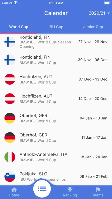 Biathlon.LIVE স্ক্রিনশট