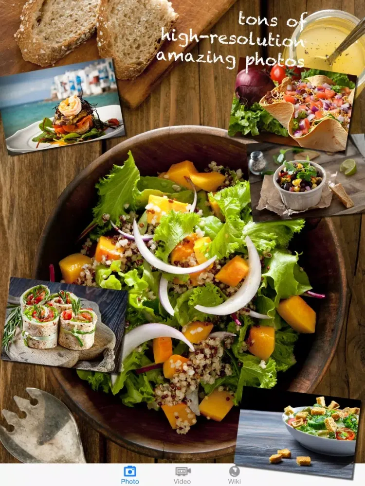 The Best Salads in the World iPad  स्क्रीनशॉट