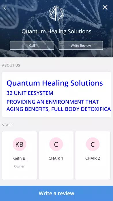 Quantum Healing Solutions 스크린샷