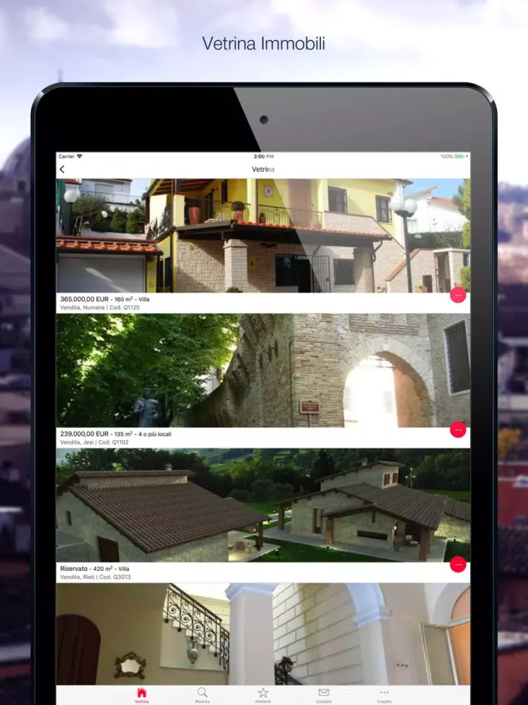 QUATTROPARETI IMMOBILIARE iPad  Ekran Görüntüleri