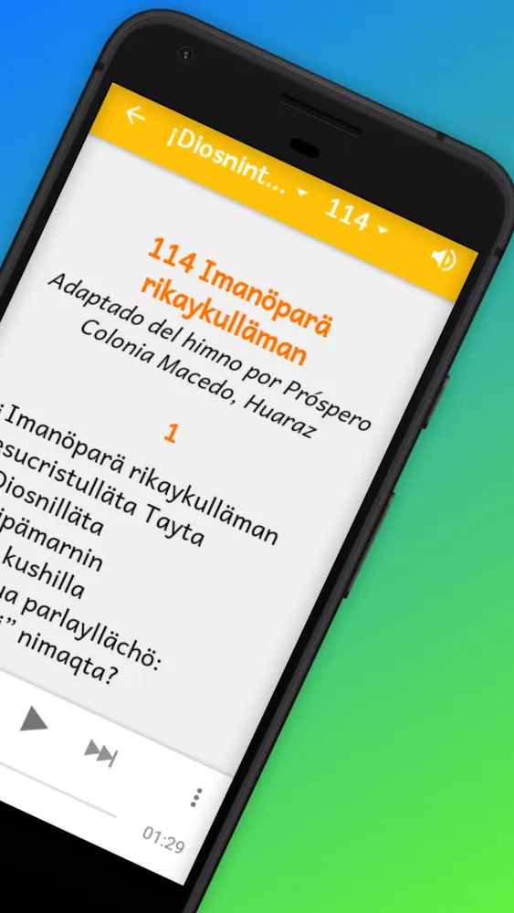 South Conchucos Hymnbook Screenshots