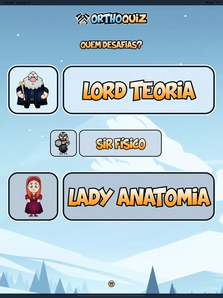 Capturas de pantalla de OrthoQuiz iPad 