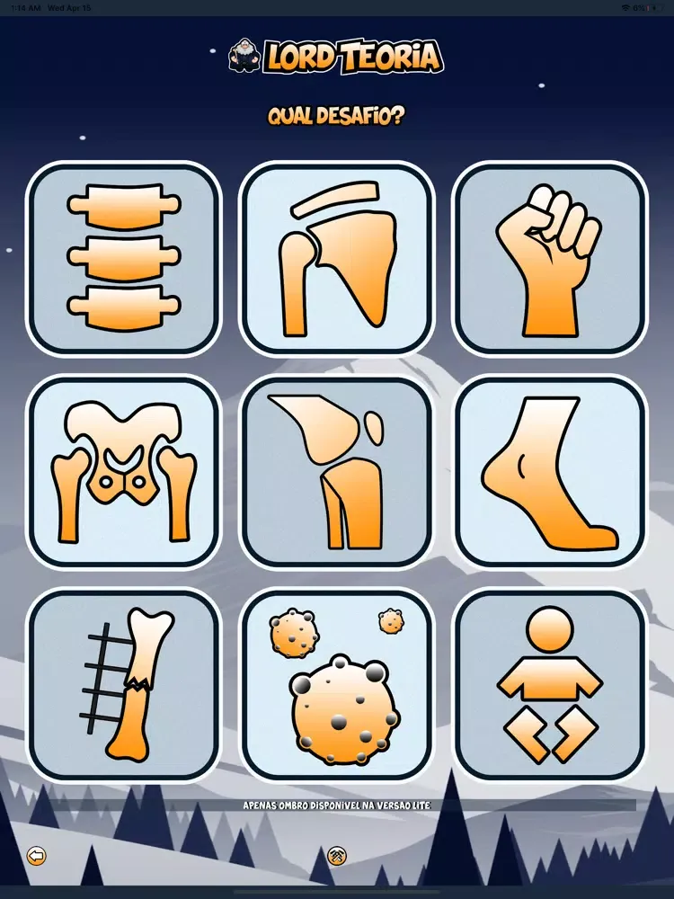 Capturas de pantalla de OrthoQuiz iPad 