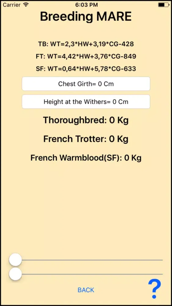 Screenshot di ScaleForEquines