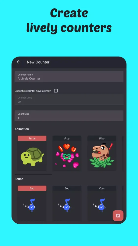 Lively Counters Screenshots