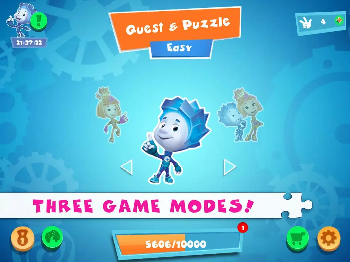 Puzzle games: Квест и мультики iPad  Ekran Görüntüleri