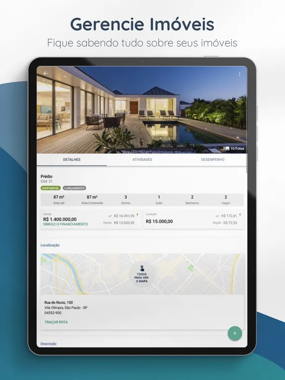 Скриншоты Imobzi - CRM Imobiliário iPad 