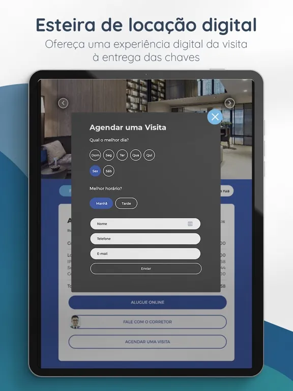 Скриншоты Imobzi - CRM Imobiliário iPad 