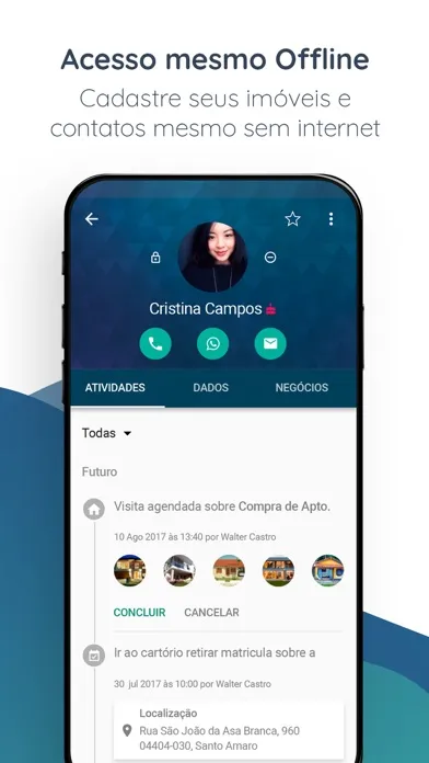 Скриншоты Imobzi - CRM Imobiliário