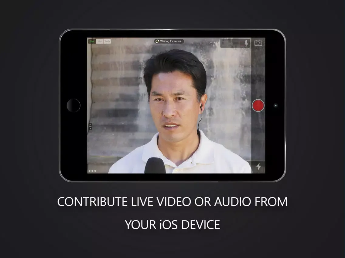 Tangkapan skrin Quicklink Studio iPad 