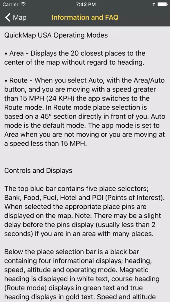 Скриншоты QuickMap USA