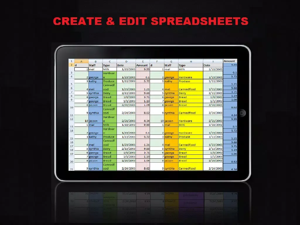 Capturas de pantalla de MobileOffice - Word Processor and Reader for Microsoft Office iPad 
