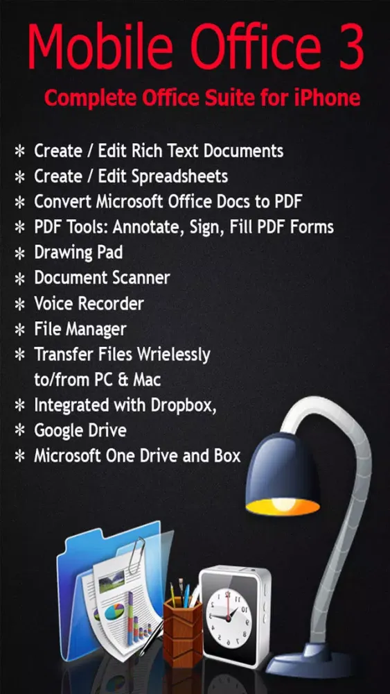 Capturas de pantalla de MobileOffice - Word Processor and Reader for Microsoft Office
