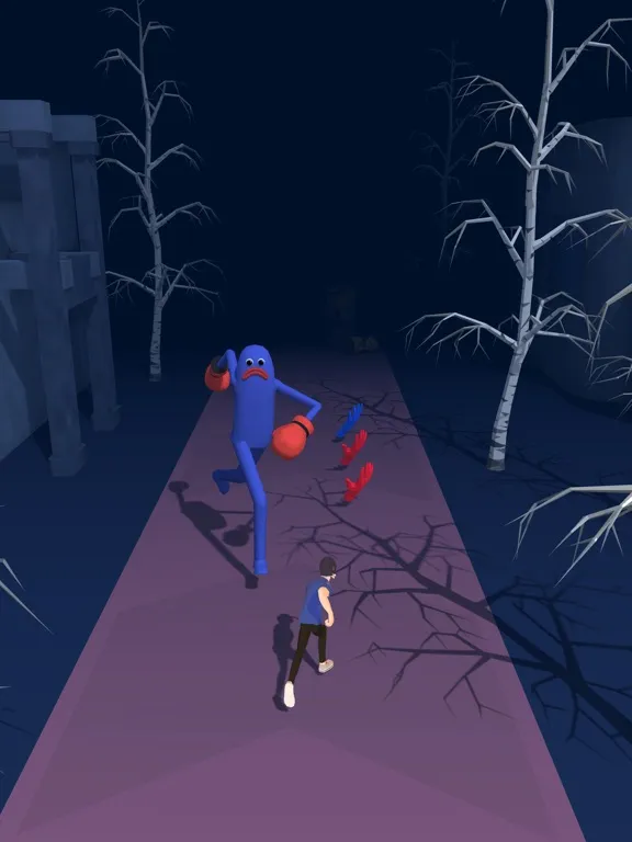 Capturas de tela do Huggy Monster Run iPad 