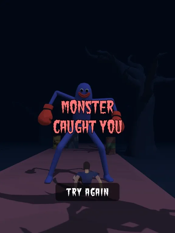 Capturas de tela do Huggy Monster Run iPad 