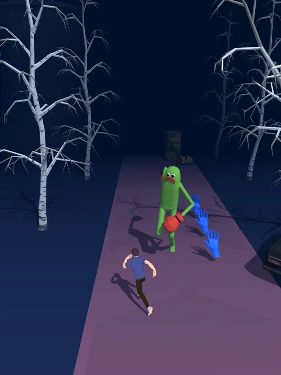Capturas de tela do Huggy Monster Run iPad 
