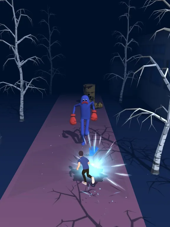 Capturas de tela do Huggy Monster Run iPad 