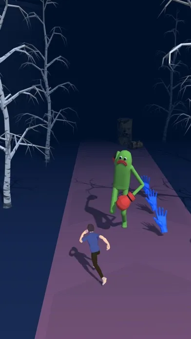 Capturas de tela do Huggy Monster Run