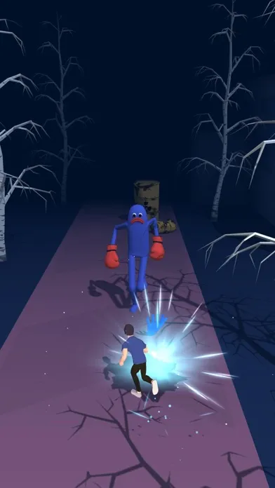 Capturas de tela do Huggy Monster Run