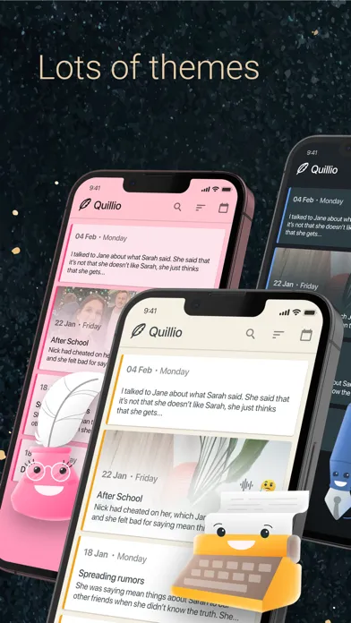 Quillio - Daily Diary, Journal स्क्रीनशॉट