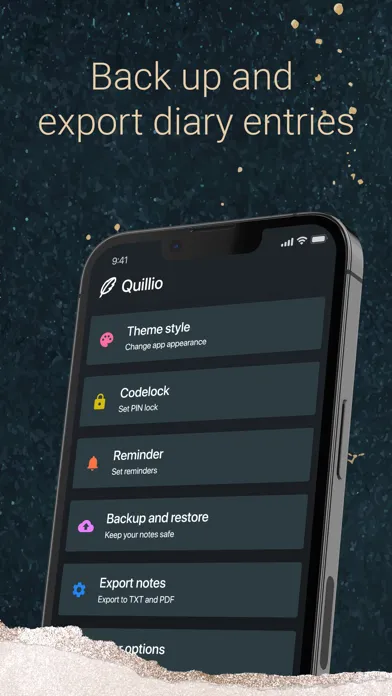 Quillio - Daily Diary, Journal स्क्रीनशॉट