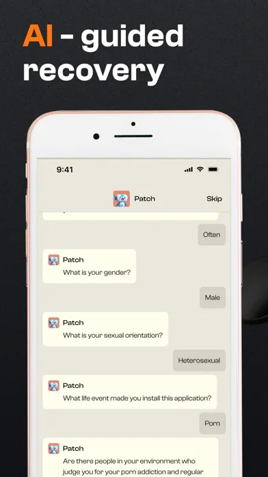 Captures d'écran de Quit Porn Addiction Tracker