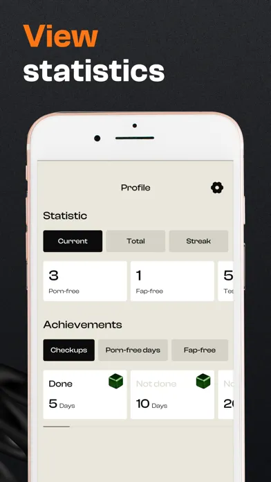 Captures d'écran de Quit Porn Addiction Tracker