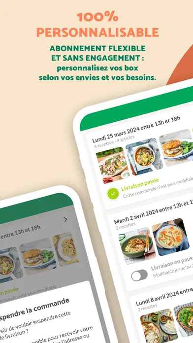 Quitoque, le panier à cuisiner स्क्रीनशॉट