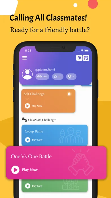 Screenshot di Quiz.ly : Back To School Exam