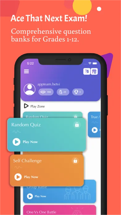 Screenshot di Quiz.ly : Back To School Exam