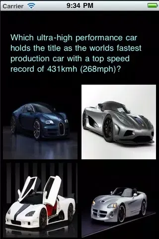 Car Trivia Quiz - World Automobiles স্ক্রিনশট